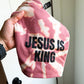 Jesus Is King Tee | Distress Wash