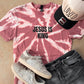 Jesus Is King Tee | Distress Wash