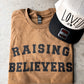 Raising Believers Tee | Christian Graphic Tee | Faith Shirt